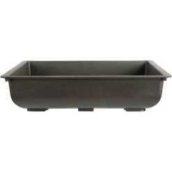 Bonsaischale 50.5x42.5x11.4cm Dunkelbraun Rechteckig Kunststoff